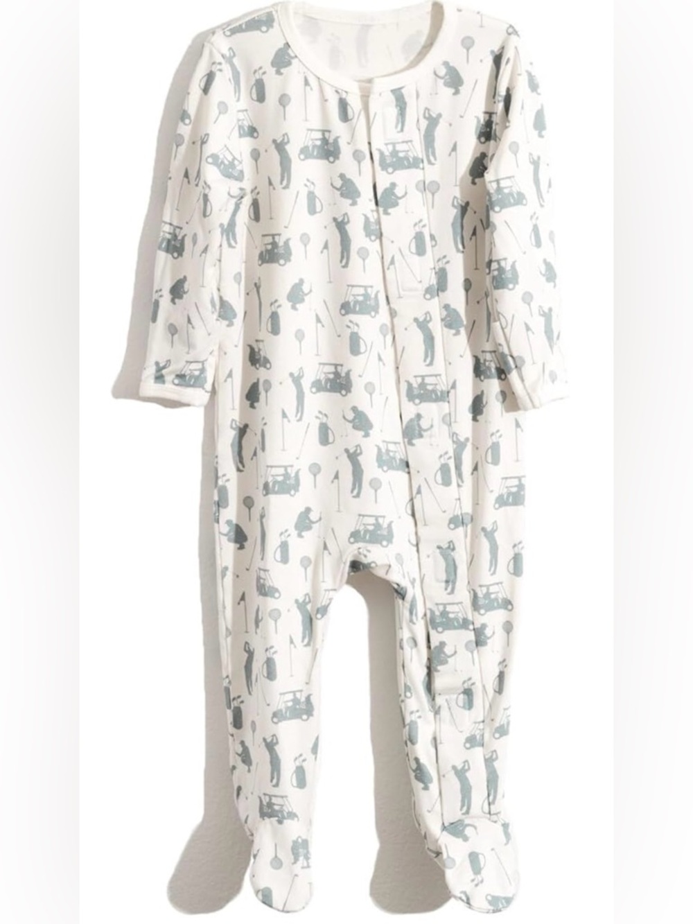 Adorable Golf Print Soft Magnetic Footie